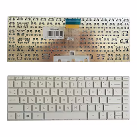 Keyboard HP Stream 14-DS, balts, US