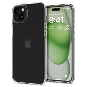 Viedtālruņa apvalks Spigen Liquid Crystal iPhone 15 Plus - caurspīdīgs (m)