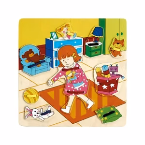 Top Bright - Lace-up girl's room