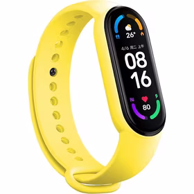 Siksna Xiaomi Mi Band 5/6/7 dzeltenā