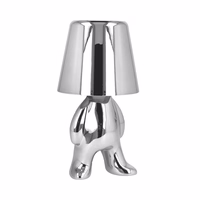 Nakts lampa Silver Man dizains A