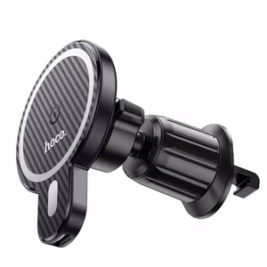 Wireless car phone holder compatible with Magsafe Hoco 15W air vent CA85 black