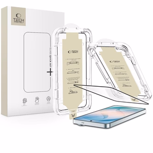 Tech-Protect Quick Set AR+ pretatspidumu stikls Samsung Galaxy S26, melns