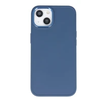Satin case for iPhone 16e / 17e dark blue