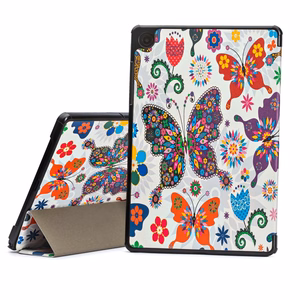Korpuss Reach Smart Leather Samsung X110/X115 Tab A9 8.7/X130/X135 Tab A11 8.7 butterfly