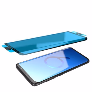 3D Mala Nano Flexi stikls hibrīds pilns aizsargstikls ar rāmi Samsung Galaxy S21+ 5G (S21 Plus 5G) melns