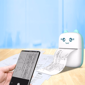 HURC9 Bluetooth Mini Kitty termoprinteris ar lietotni - zila