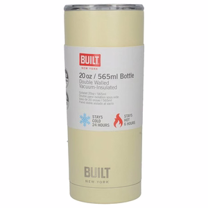 BUILT vakuuma termokrūze, 20 oz, vaniļas krāsā
