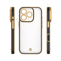 Silky Gold viedtālruņa apvalks iPhone 16 6,1" melns