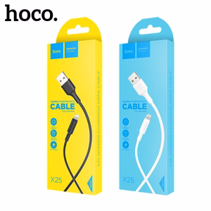 USB cable Hoco X25 Lightning 1.0m white
