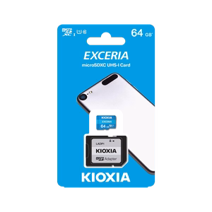 Kioxia Exceria atmiņas karte 64 GB MicroSDXC Class 10 UHS-I