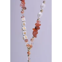 HAPPY tālruņa siksniņa, piekariņš / auklas garums 44 cm (22 cm cilpā) / uz rokas – oranžs