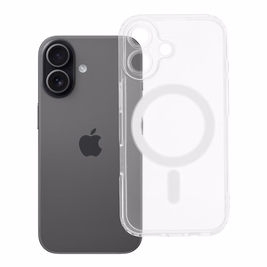 CLEAR MAG COVER viedtālruņa apvalks ar kameras aizsardzību, saderīgs ar Magnētisko IPHONE 17 caurspīdīgs