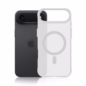 3mk Smoke MagCase futrālis iPhone Air - Balts - caurspīdīgs