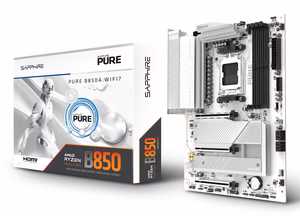 Sapphire PURE B850A WIFI 7 AMD B850 Socket AM5 ATX