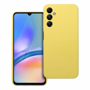 Чехол для Samsung A05S Silicone 2mm жёлтый