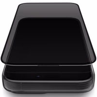 Uniq Optix Privacy aizsargstikls iPhone 15 Pro Max ar aplikatoru