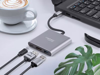 NATEC MULTI PORT FOWLER MINI (USB-C PD, HDMI 4K)