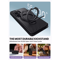 Supcase Cosmo Mag MagSafe Maciņš for Samsung Galaxy S26 Ultra - melns