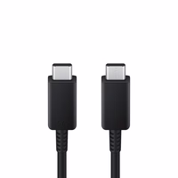 Samsung kabelis USB-C - USB-C 5A 480Mbps 1.8m - melns (EP-DX510JBEGEU)