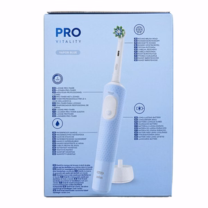 Oral-B Vitality Pro Duo pieaugušajiem rotējoši svārstīga zobu suka melnā krāsā, zilā krāsā, baltā krāsā