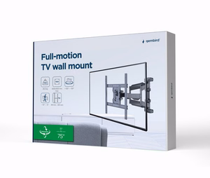 Gembird WM-75ST-01 TV mount/stand 190.5 cm (75") melns