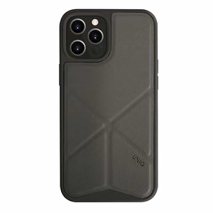 Uniq Transforma viedtālruņa apvalks iPhone 12 Pro Max - pelēks