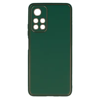 TEL PROTECT Luxury viedtālruņa apvalks Xiaomi Redmi Note 11 5G/Note 11S 5G/Poco M4 Pro 5G tumši zaļš