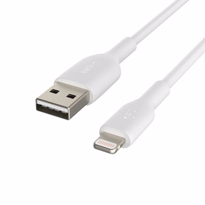 USB kabelis Belkin Boost Charge no USB-A uz Lightning 2,0 m balts