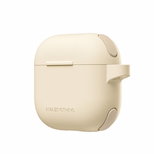 AmazingThing Omni korpuss ausu austiņām AirPods 4 – smilšains