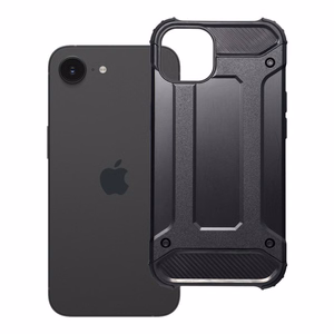 ARMOR viedtālruņa apvalks IPHONE 16e (SE 4 2025) melns