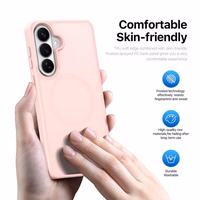 Futrālis Dux Ducis Yind MagSafe Samsung S947 S26 Plus rozā krāsā