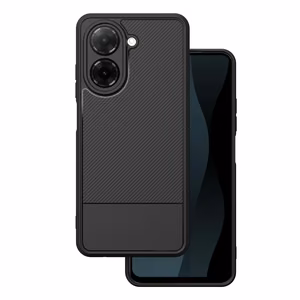 Vienkāršs oglekļa apvalks Xiaomi Redmi A5 Global (173,45 x 79,35 x 8,45) melns
