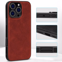 Maciņš X-Level "Earl III Collection" Apple iPhone 16 Pro sarkans