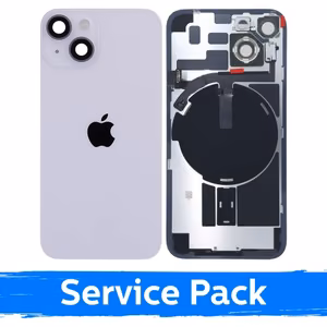 Aizmugurējais vāciņš, saderīgs ar Apple iPhone 14 / Violets / (Service Pack)