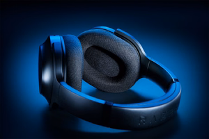 Razer Barracuda austiņas ar mikrofonu vadu un bezvadu, stīpa, zvani/mūzika USB Type-C Bluetooth melnas