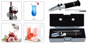 Handheld Refractometer, 0-32% Brix, ATC, Sugar Meter