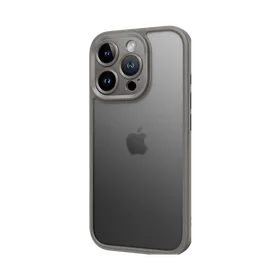 Rock Guard Touch Matte Series viedtālruņa apvalks Iphone 16 Pro Max pelēks