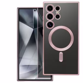 ELECTRO MAG COVER maciņš saderīgs ar MagSafe SAMSUNG A37 rozā zelta