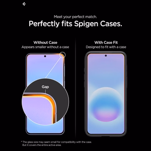 Rūdīts stikls Spigen Glas.tr "EZ Fit PRO" 2-PACK Galaxy A57 5G Caurspīdīgs
