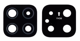 Samsung A226 A22 5G lens priekš camera Melns (only lens) (service pack)