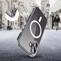 Tech-Protect Flexair Hybrid CC MagSafe maciņš iPhone 17 caurspīdīgs