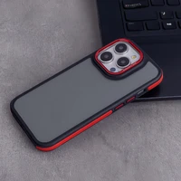 Crystal melns maciņš for Samsung Galaxy S25 Plus sarkans