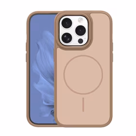 Frame Thin Mag maciņš for iPhone 15 Pro 6,1" brūns