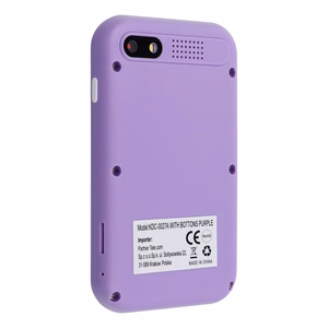 Spēļu konsole bērniem ar IPS displeju 2,4" ar pogām KDC-0027A violeta