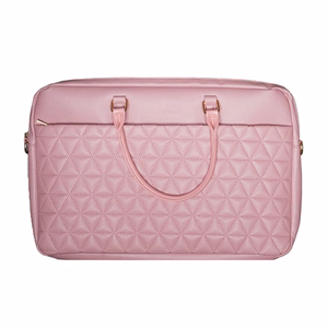 Wonder Briefcase Laptop 17 inches pico quilted pink