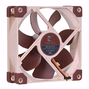 Noctua NF-A9 FLX datora dzesēšanas sistēma, korpusa ventilators 9,2 cm bēšs, brūns