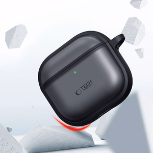 Tech-Protect Slim Hook viedtālruņa apvalks AirPods 4 - melns