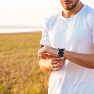 Band Dux Ducis "Armor" priekš Apple Watch 42mm/44mm/45mm Zils