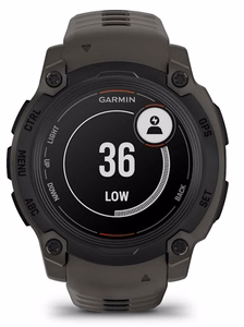 Garmin Instinct E digitālais GPS pulkstenis, 40 mm, 2,18 cm (0,86 collu) MIP, 166 × 166 pikseļi, melns